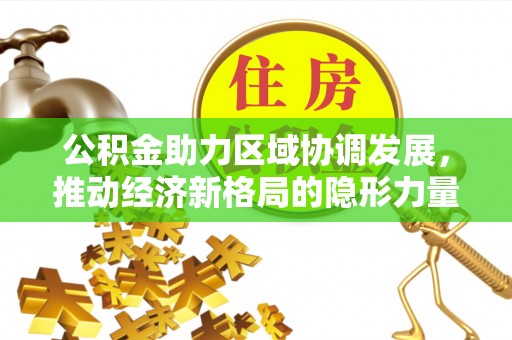 七股公积金助力区域协调发展，推动经济新格局的隐形力量