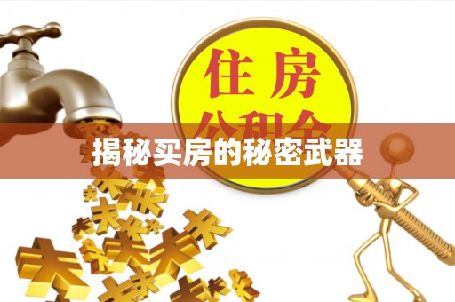 七股揭秘买房的秘密武器