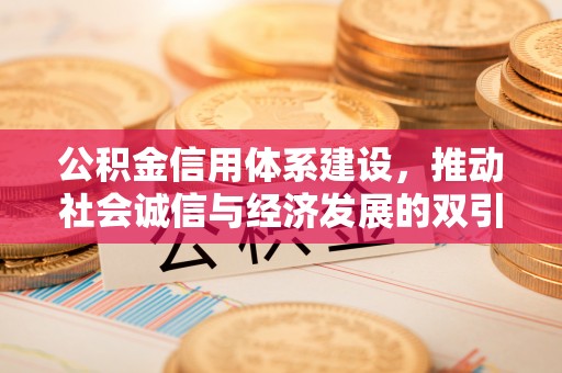 七股公积金信用体系建设，推动社会诚信与经济发展的双引擎