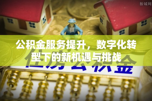 七股公积金服务提升，数字化转型下的新机遇与挑战