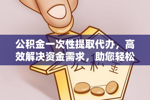 七股公积金一次性提取代办，高效解决资金需求，助您轻松应对生活难题
