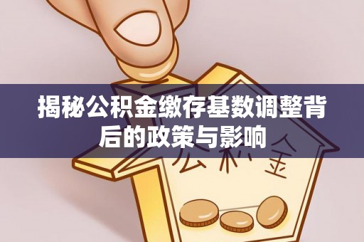 七股揭秘公积金缴存基数调整背后的政策与影响