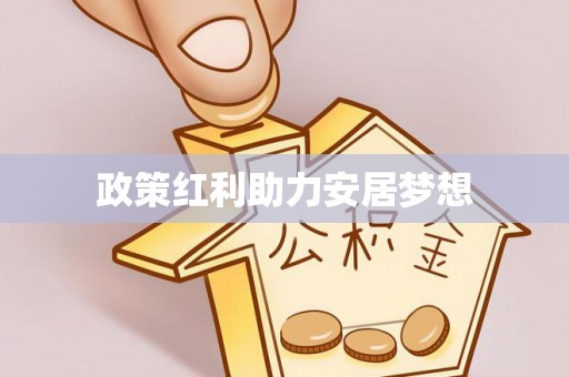 七股政策红利助力安居梦想
